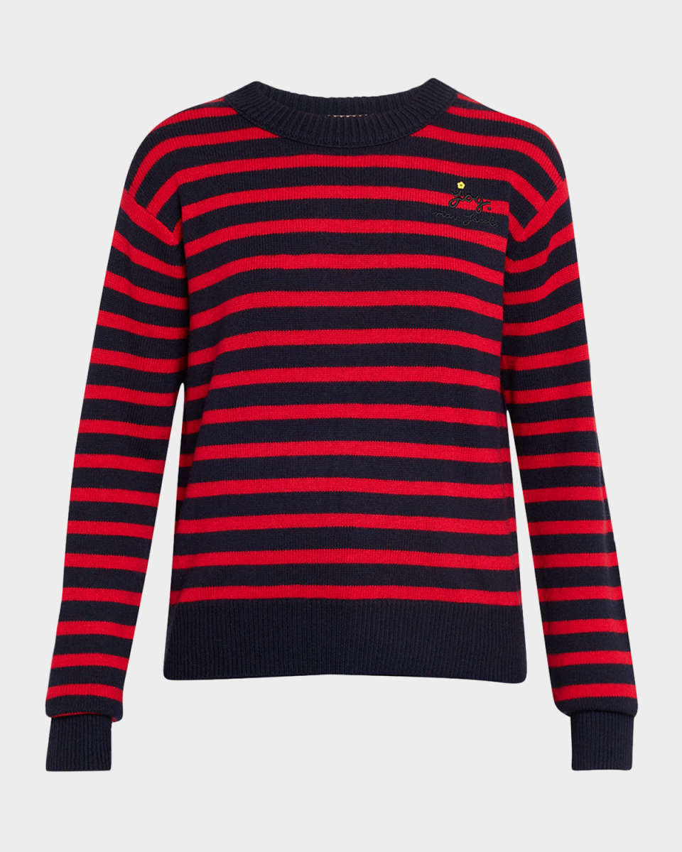 Joy Striped Crewneck Sweat